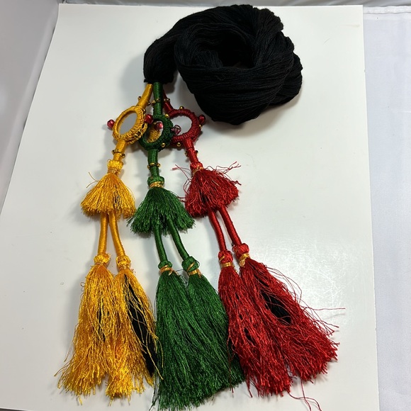 Shahi Paranda/ parandi desi style hair accessories Indian and Pakistani - Picture 3 of 5